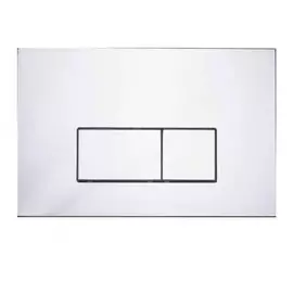 Клавиша Акватек двойного слива, хром глянец V