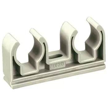 Клик двойной полипропиленовый GIBAX