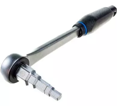 Ключ Кобальт 244-117 универсальный для "американок" разм. 3/8" - 1/2" - 3/4" - 1" с трещоточной рукояткой 1/2", CR-V