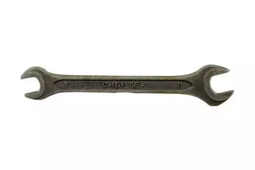 Ключ рожковый Сибртех 14322 9 х 11мм, CrV, фосфатированный