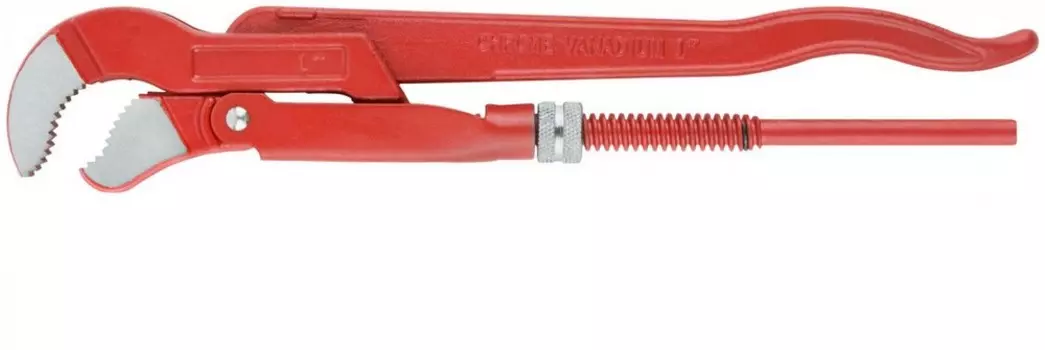 Ключ трубный газовый Курс 70365 45 гр. ( тип S ) инстр. Сталь, 1" (300 мм)