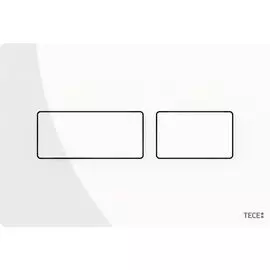 Кнопка смыва TECEsolid 9240432, металл, белая глянцевая