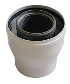 Коаксиальный переходник Baxi, с D60/100 мм на D80/125 мм НТ (KHG71409391)