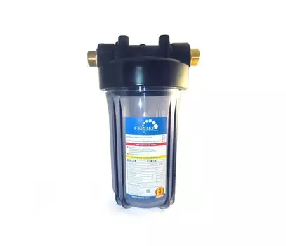 Колба Гейзер BB10 1" прозрачная