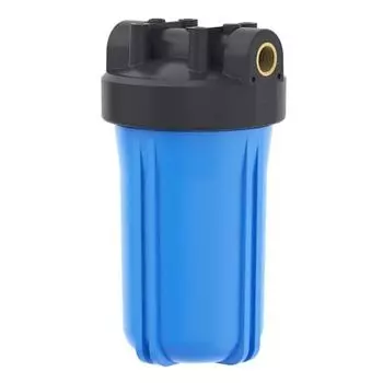 Колба Гейзер BB10, Big Blue 10", ХВС, 1"ВР, с латунными вставками