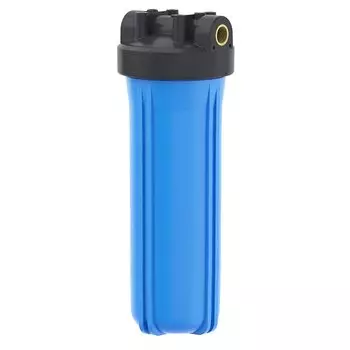 Колба Гейзер BB20, Big Blue 20", ХВС, 1"ВР, с латунными вставками