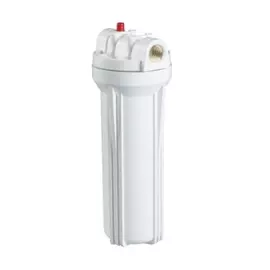 Колба Гидротек 10SL, ХВС, 3/4" ВР, пластик, белая