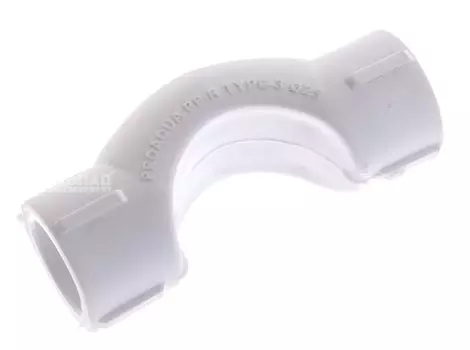 Колено обводное полипропиленовое PRO AQUA