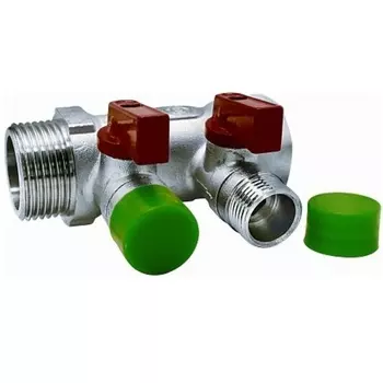 Коллектор с шаровым краном EUROS