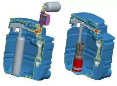 Комплект для установки насоса Divertron 1200 DAB