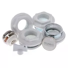 Комплект KIT 1/2" (футорки 1.1/2"-4 шт.,возд. 1/2", загл. 1/2", ключ для воздух.)