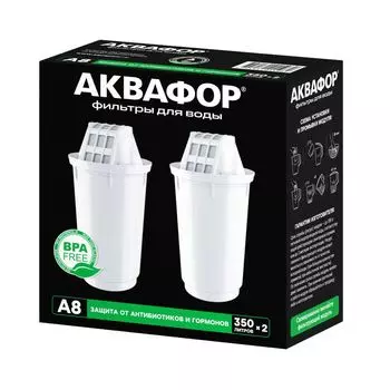 Комплект модулей сменных фильтрующих Аквафор А8 510359 (2 шт)