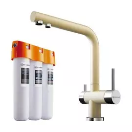 Комплект смеситель+фильтр OMOIKIRI