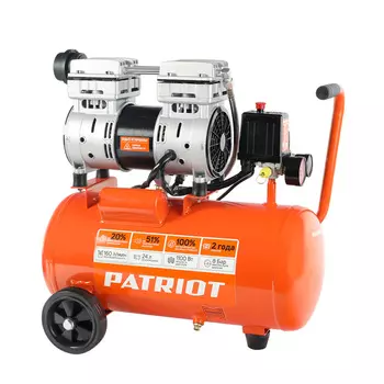 Компрессор поршневой безмасляный PATRIOT