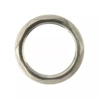 Контргайка никель 1" с ребордой