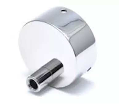 Короб для скрытой проводки ТэнаLuxon, круглый, скрытый монтаж, хром