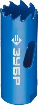 Коронка биметаллическая Зубр 29531-020 быстрорежущая сталь, 20мм