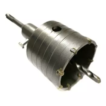 Коронка по бетону Вихрь 73/10/9/1, М22 х 68 мм, SDS PLUS, в сборе
