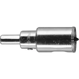 Коронка по кафелю и стеклу Зубр 29850-22 ? 22 мм, HSS-R, быстрорежущая сталь М2(S6-5-2) Р6М5, класс А Р 60, алмазная