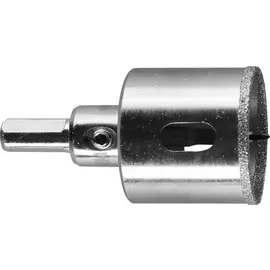 Коронка по кафелю и стеклу Зубр 29850-35 ? 35 мм, HSS-R, быстрорежущая сталь М2(S6-5-2) Р6М5, класс А Р 60, алмазная