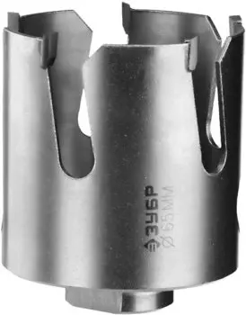 Коронка с твердосплавными резцами Зубр Профессионал Проуниверсал 29514-65 65мм