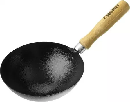 Ковш Сибин 08245 штукатурный, с деревяной ручкой