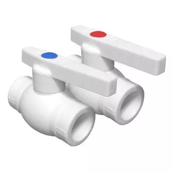 Кран шаровый полипропиленовый BLUE OCEAN