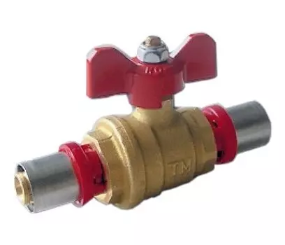 Кран шаровый пресс TIEMME