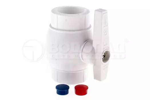 Кран шаровый полипропиленовый GIBAX