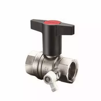 Шаровый кран со штуцером для дренажа (1/4") OVENTROP