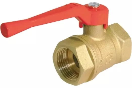 Кран шаровый БАЗ.А30.0.50 2" В-В ручка, латунь