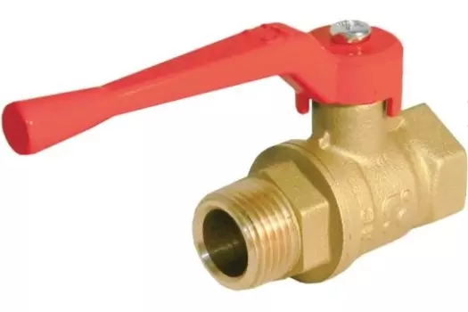 Кран шаровый БАЗ.А31.0.15 1/2" В-Н ручка, латунь