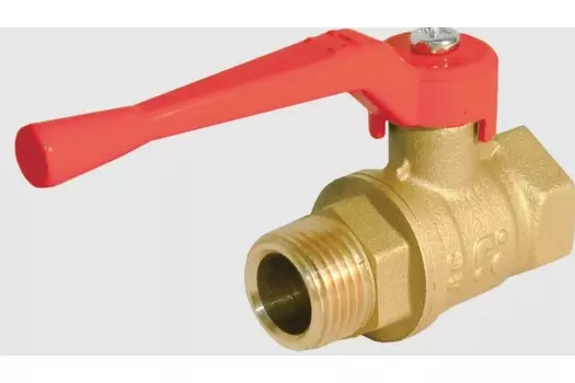 Кран шаровый БАЗ.А31.0.25 1" В-Н ручка, латунь