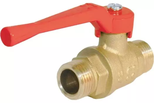 Кран шаровый БАЗ.А32.0.15 1/2" Н-Н ручка, латунь