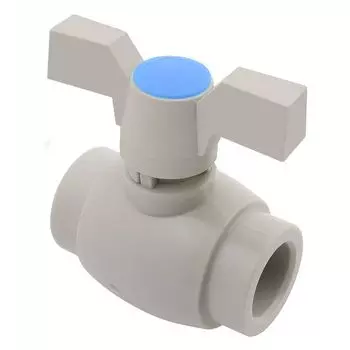Кран шаровый полипропиленовый FV-PLAST