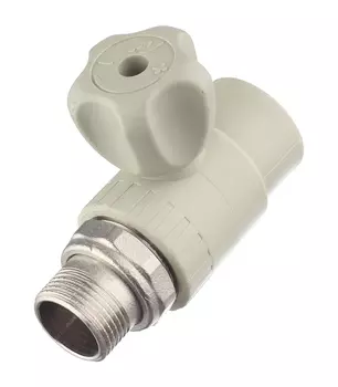 Кран шаровый полипропиленовый FV-PLAST