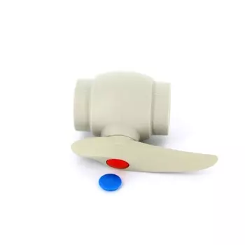 Кран шаровый полипропиленовый FV-PLAST