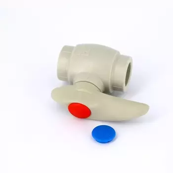 Кран шаровый полипропиленовый FV-PLAST