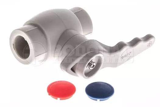 Кран шаровый полипропиленовый GIBAX