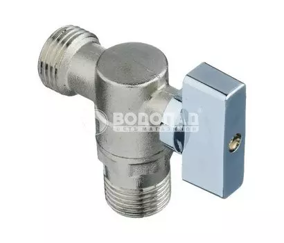 Кран шаровый угловой 1/2"х1/2", 740