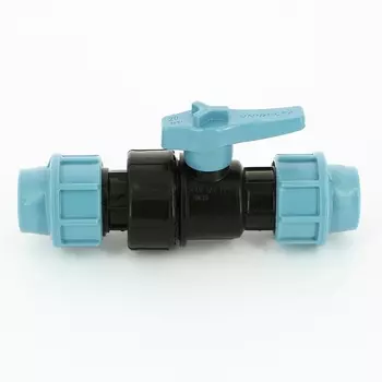 Кран шаровый для ПНД труб UNIDELTA