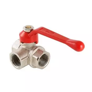 Шаровый кран 3-х ходовой VALTEC