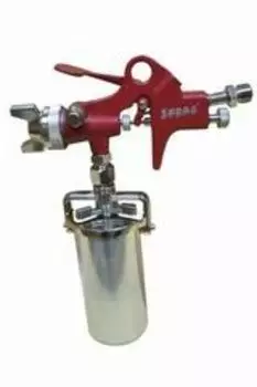 Краскопульт с нижним металлиеским бачком SKRAB