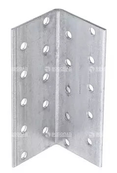 Крепежный угол равносторонний 100Х40х40 х2,0 накл.