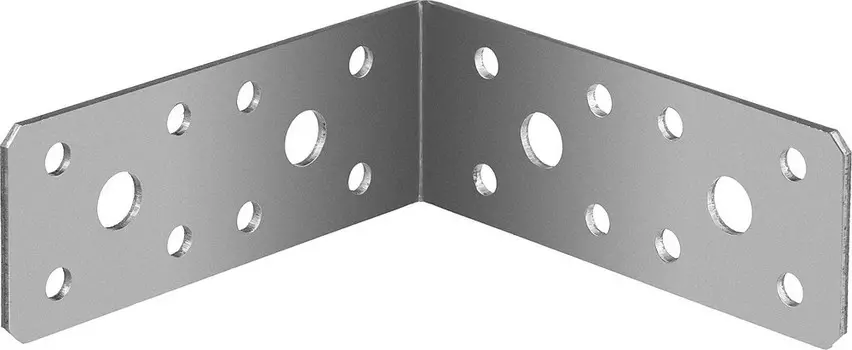 Крепежный уголок Зубр 310126-35-090 УК-2.0 35х90х90 х 2 мм