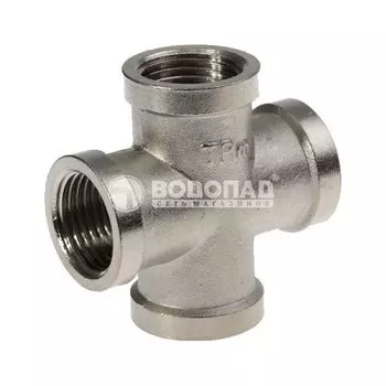 Крестовина никель 1/2"