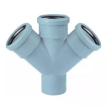 Крестовина Sinikon 1-плоскостная D 110х110х110х45*, полипропилен