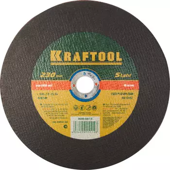 Круг отрезной по металлу для УШМ KRAFTOOL