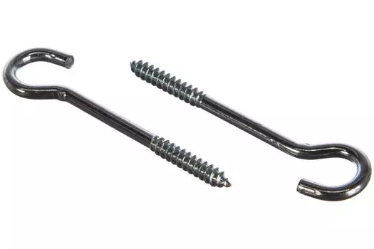 Крюк-полукольцо 3,5х40(45) (4 шт) пак.