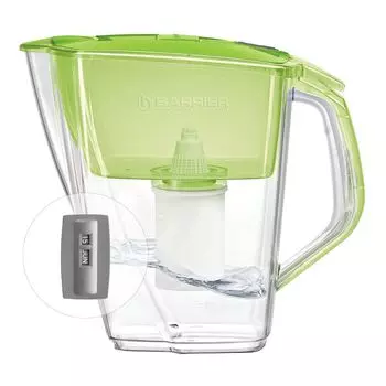 Кувшин для воды Барьер Прайм В552Р00 зеленое яблоко